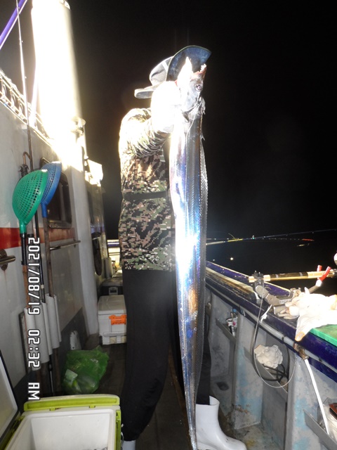 2021. 08. 18 ★젊은선장 "심선장" [보디가드호] 왕갈치 조황입니다