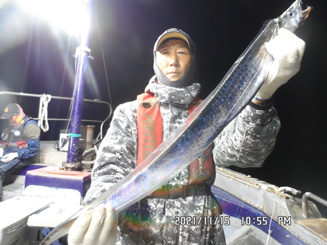 2021. 11. 15. ★ 젊은선장 "심선장" [보디가드호] 왕갈치 조황입니다