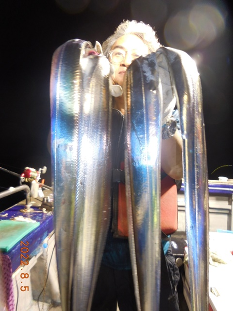 2022. 8. 04 ★ 젊은선장 "심선장" 왕갈치 조황입니다. << 자리여유 많이 있습니다.>>