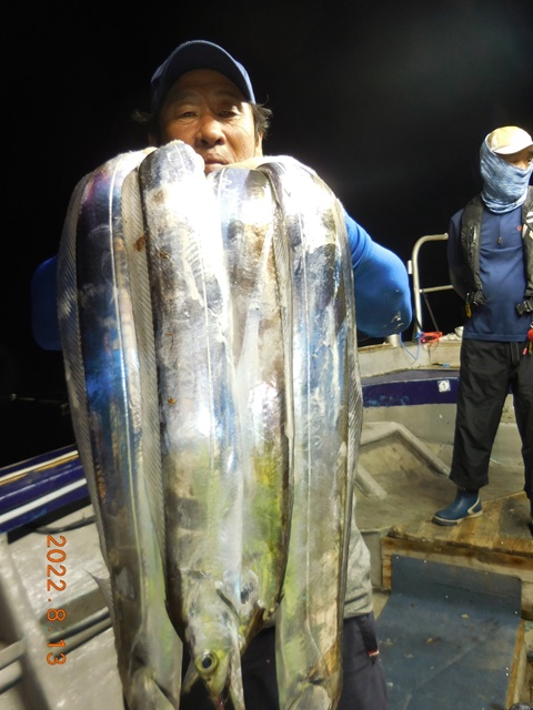 2022. 08. 12 ★ [진도권 ] 왕갈치 조황입니다. << 다음주 자리여유 있습니다. >>