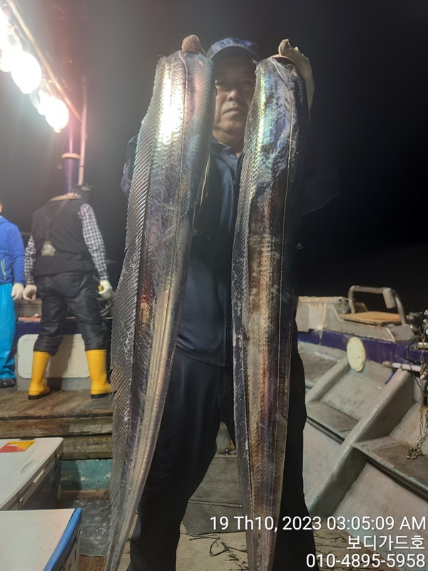 #보디가드호 #심선장 #왕갈치조황 #씨알장난아님 #자리여유