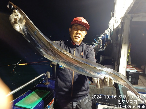 24. 10. 16 #진도보디가드호 #심선장 #왕갈치조황#다음주 #자리여유